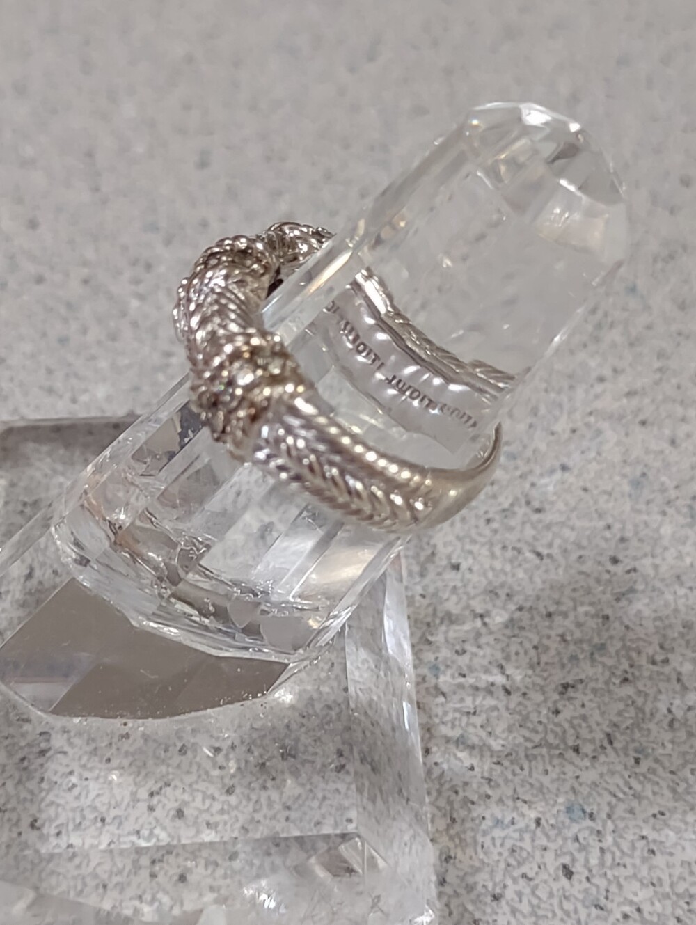 Judith Ripka CZ Ring(7) - Picture 3 of 7